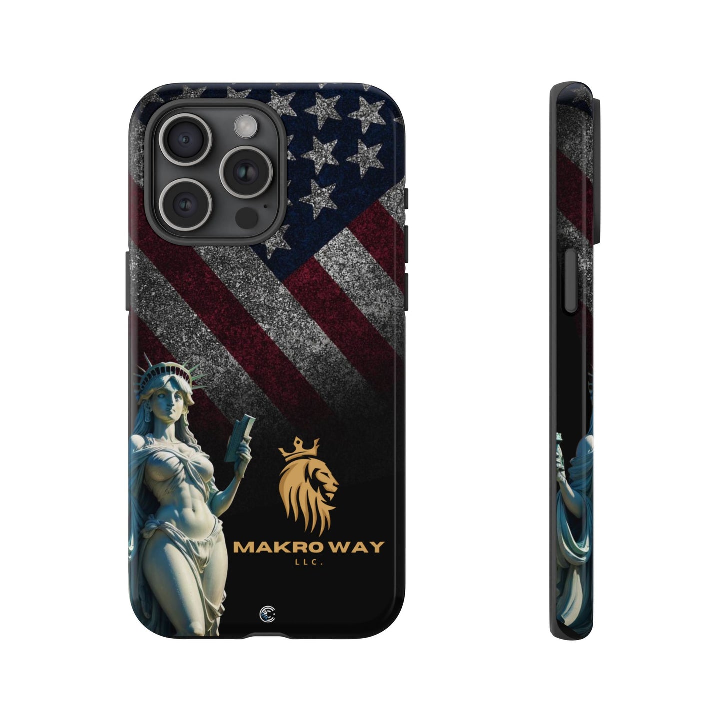 Patriotic Phone Case - Tough Cases, Custom Phone Covers, Unique Gifts, American Flag Design, Gift for Men and Women, Protective Case