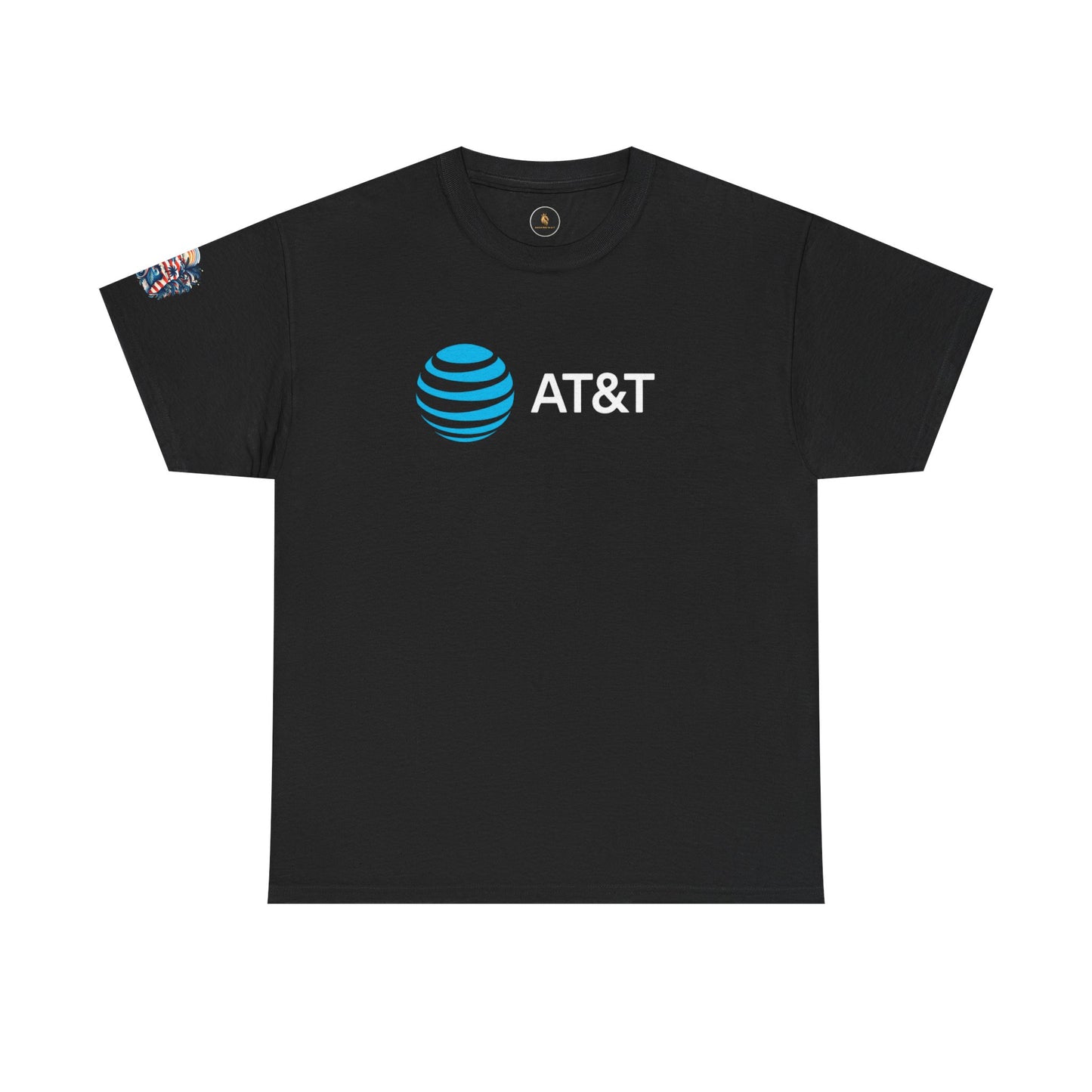 AT&T Logo Unisex Heavy Cotton Tee - Casual Graphic T-Shirt