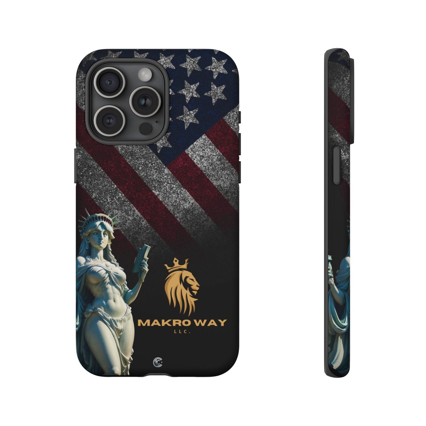 Patriotic Phone Case - Tough Cases, Custom Phone Covers, Unique Gifts, American Flag Design, Gift for Men and Women, Protective Case