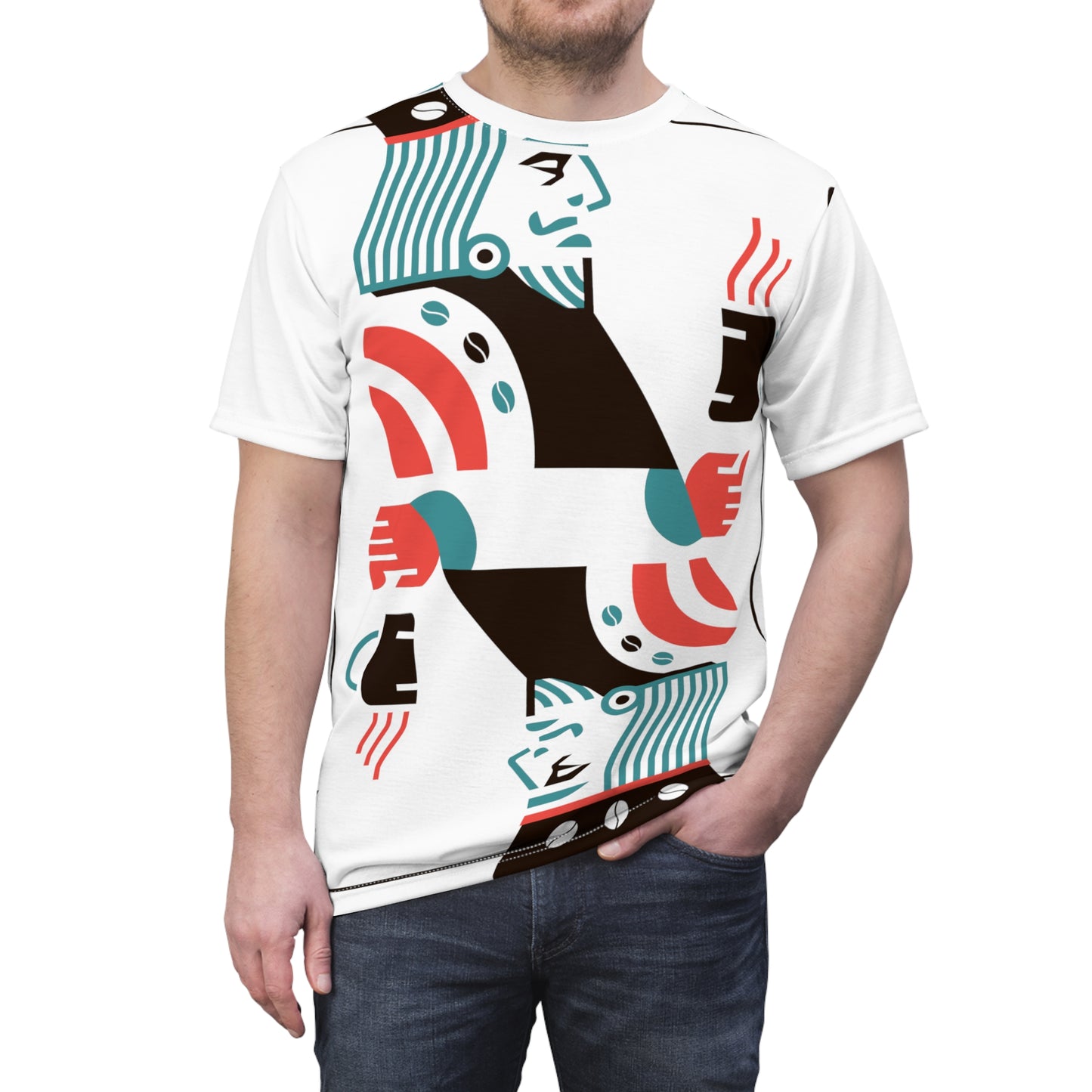 Unisex Cut & Sew Tee (AOP)
