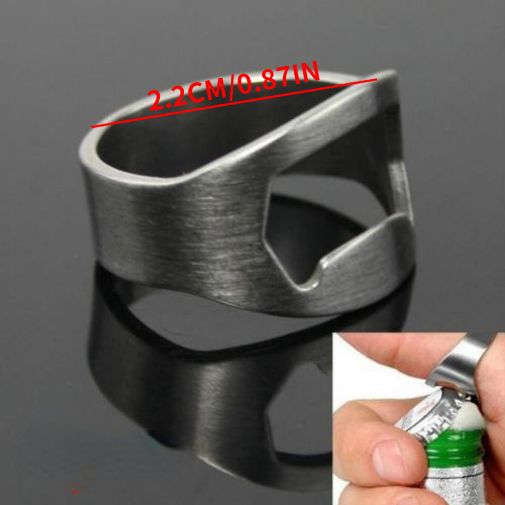 Abrebotellas Multifunción De 3 Uds, Abridor De Botellas De Cerveza Creativo, Anillo Abridor De Botellas, Abridor De Botellas