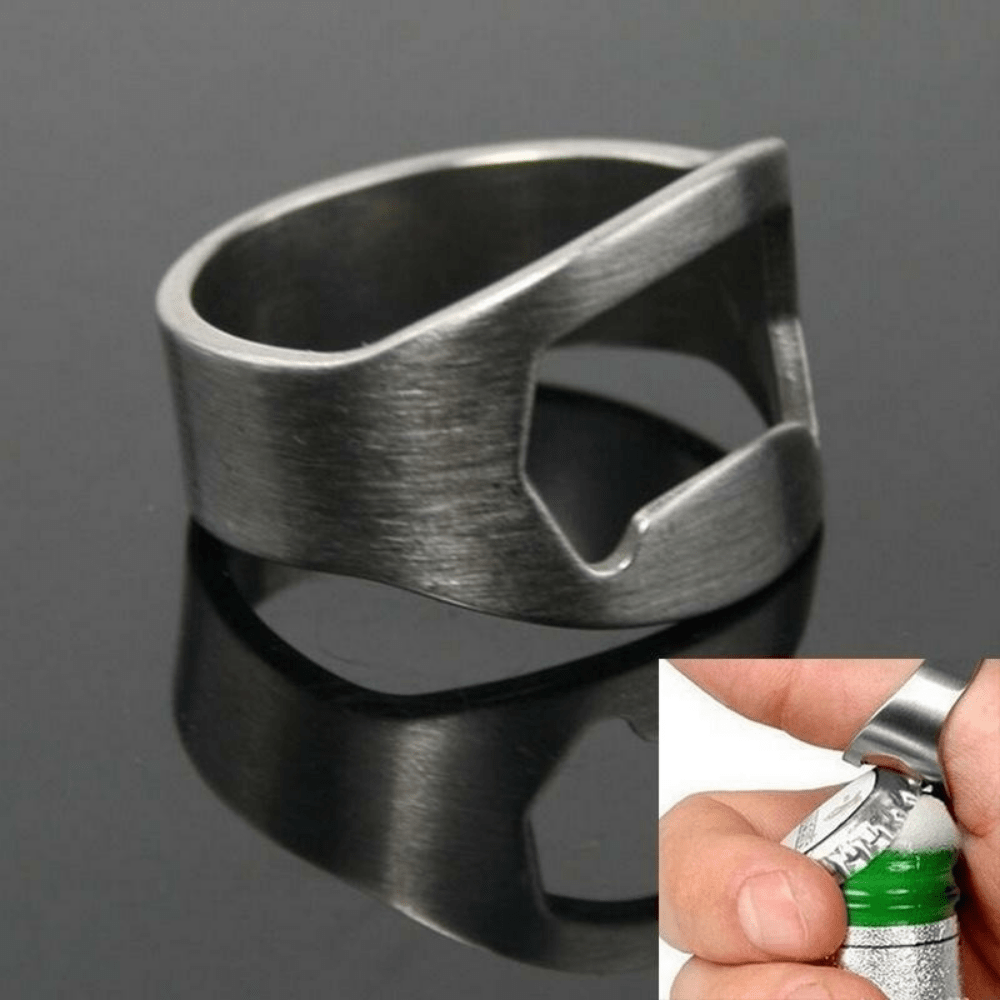 Abrebotellas Multifunción De 3 Uds, Abridor De Botellas De Cerveza Creativo, Anillo Abridor De Botellas, Abridor De Botellas