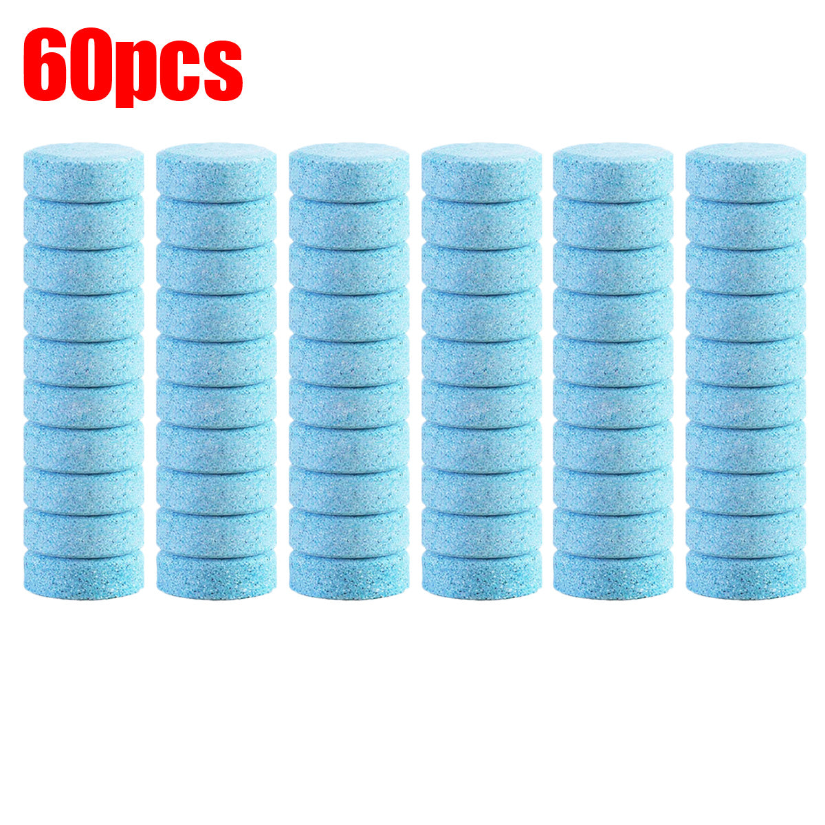 20/60pcs Limpiador De Parabrisas De Coche Tableta Efervescente De Limpiador De Vidrio De Agua Sólida Limpiador Universal De Accesorios Para Automóviles Limpiador En Spray