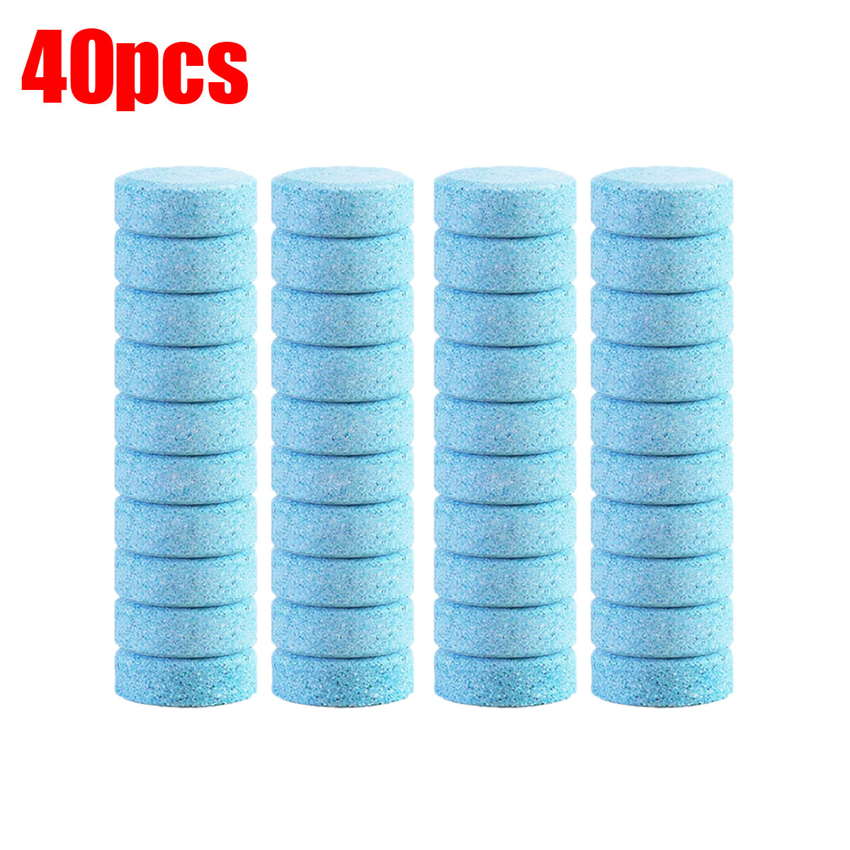 20/60pcs Limpiador De Parabrisas De Coche Tableta Efervescente De Limpiador De Vidrio De Agua Sólida Limpiador Universal De Accesorios Para Automóviles Limpiador En Spray