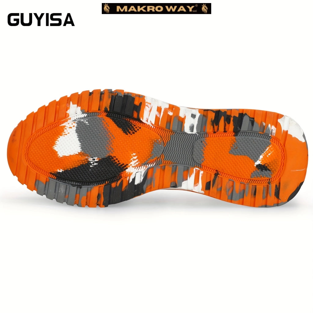 Zapatos de Seguridad para Hombres - Antideslizantes y Resistentes a Pinchazos - Ideal para Construcción Industrial
