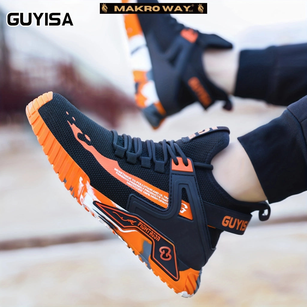 Zapatos de Seguridad para Hombres - Antideslizantes y Resistentes a Pinchazos - Ideal para Construcción Industrial