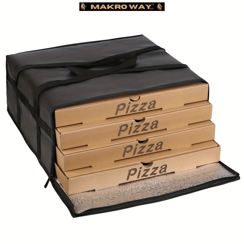 1 Bolsa De Pizza Para Entrega De Comida Para Llevar, Bolsa Aislante, Leche, Bebidas, Cerveza, Cola, Pizza, Hamburguesa Y Arroz, Bolsa Aislante, Para Camping, Picnic Y Entrega De Alimentos, Para Adolescentes Y Trabajadores, Útiles Escolares