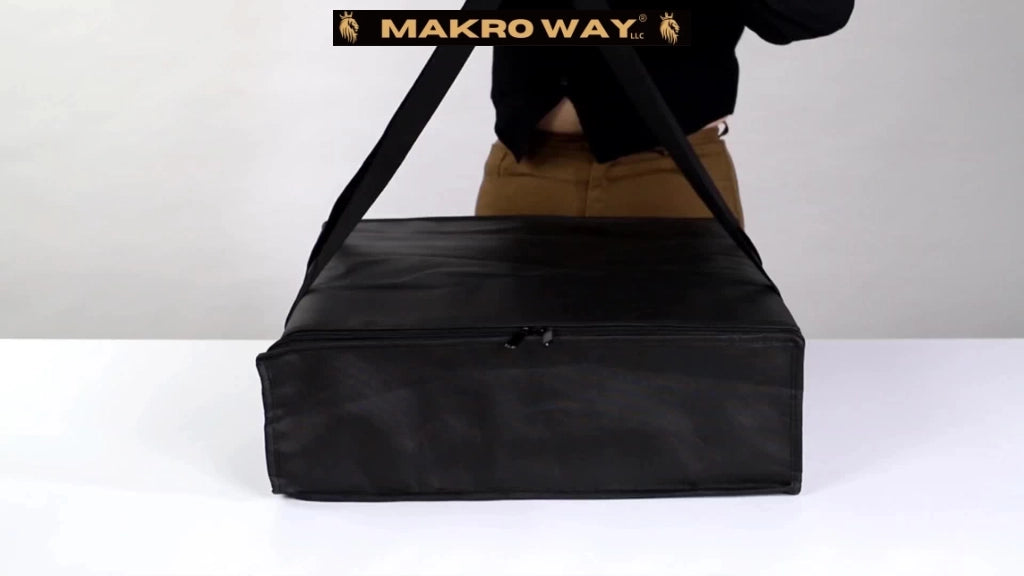 1 Bolsa De Pizza Para Entrega De Comida Para Llevar, Bolsa Aislante, Leche, Bebidas, Cerveza, Cola, Pizza, Hamburguesa Y Arroz, Bolsa Aislante, Para Camping, Picnic Y Entrega De Alimentos, Para Adolescentes Y Trabajadores, Útiles Escolares