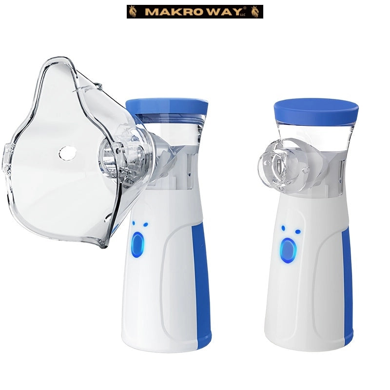Portable Mesh Nebulizer - Compact & Travel-Friendly for Adults, No Battery Needed