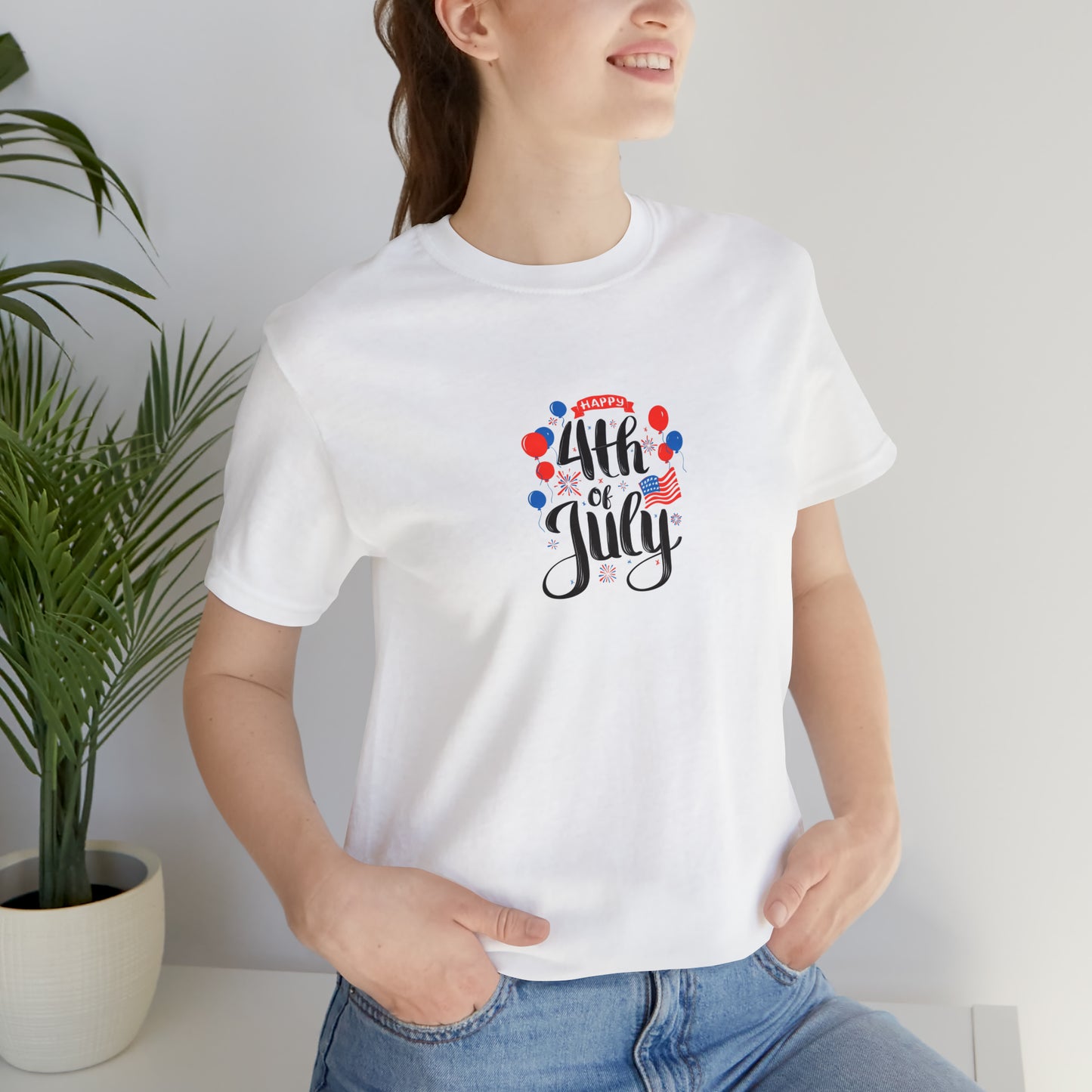 Camiseta de manga corta de punto unisex