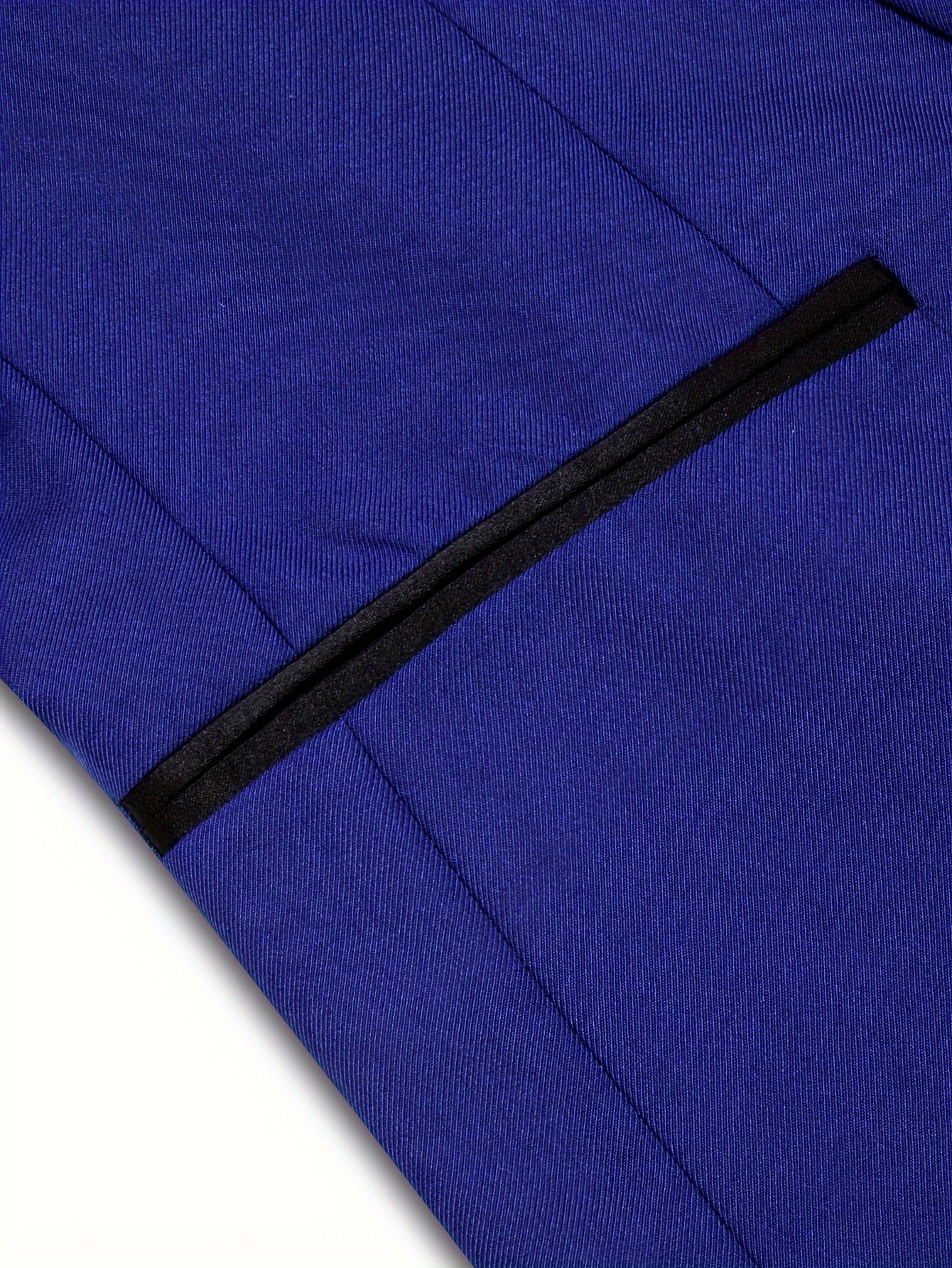 1PCS Chaqueta de esmoquin azul marino para hombre para boda sin pajarita, corte regular formal, chaqueta de traje para eventos limpios y elegantes