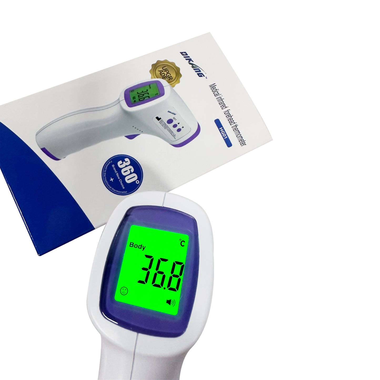 Stay Healthy with Our Non-Contact Digital Thermometer - Perfect for All Ages!