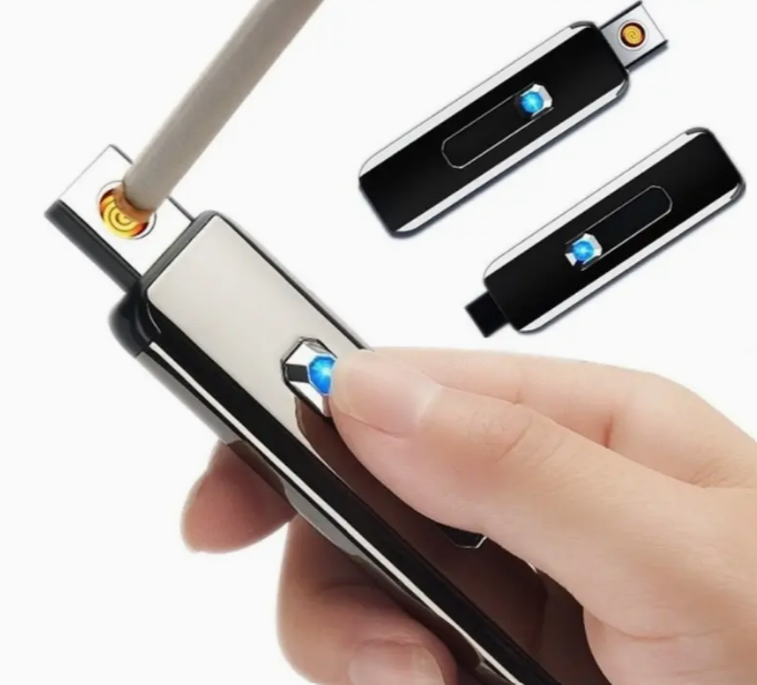 Encendedor electrónico recargable sin llama - ¡El regalo perfecto para fumadores!