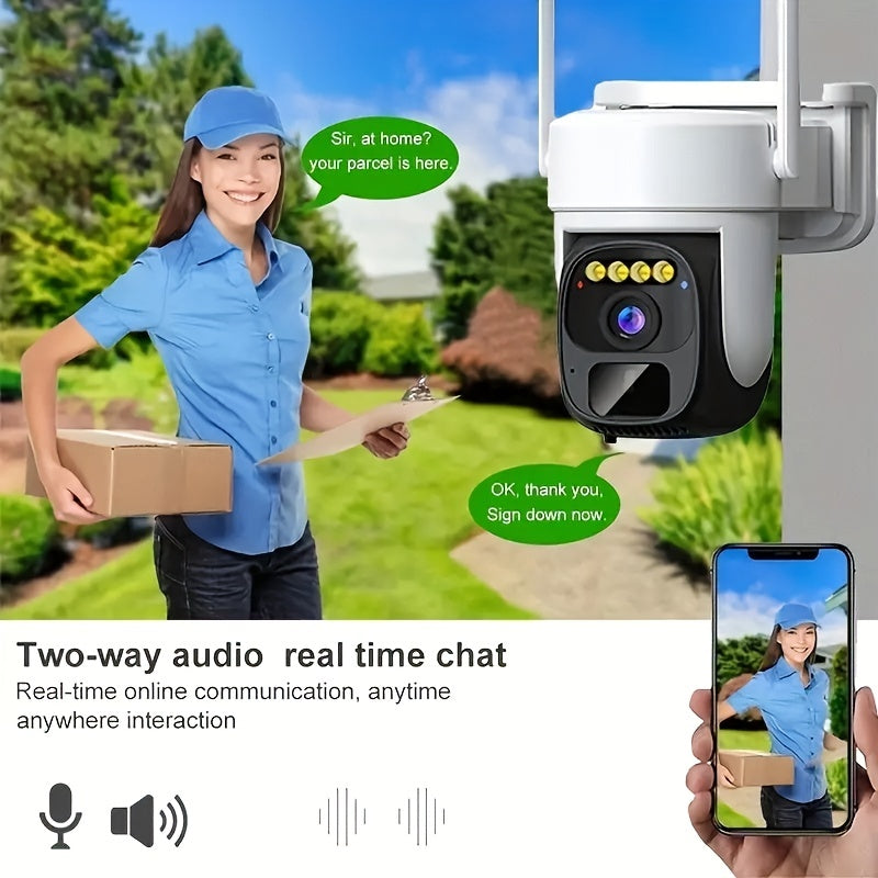 Protect Your Home with Our 5MP Solar Wireless Security Camera - Limited Time Offer!
