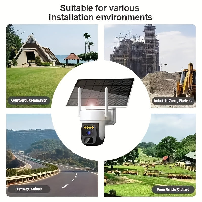 Protect Your Home with Our 5MP Solar Wireless Security Camera - Limited Time Offer!