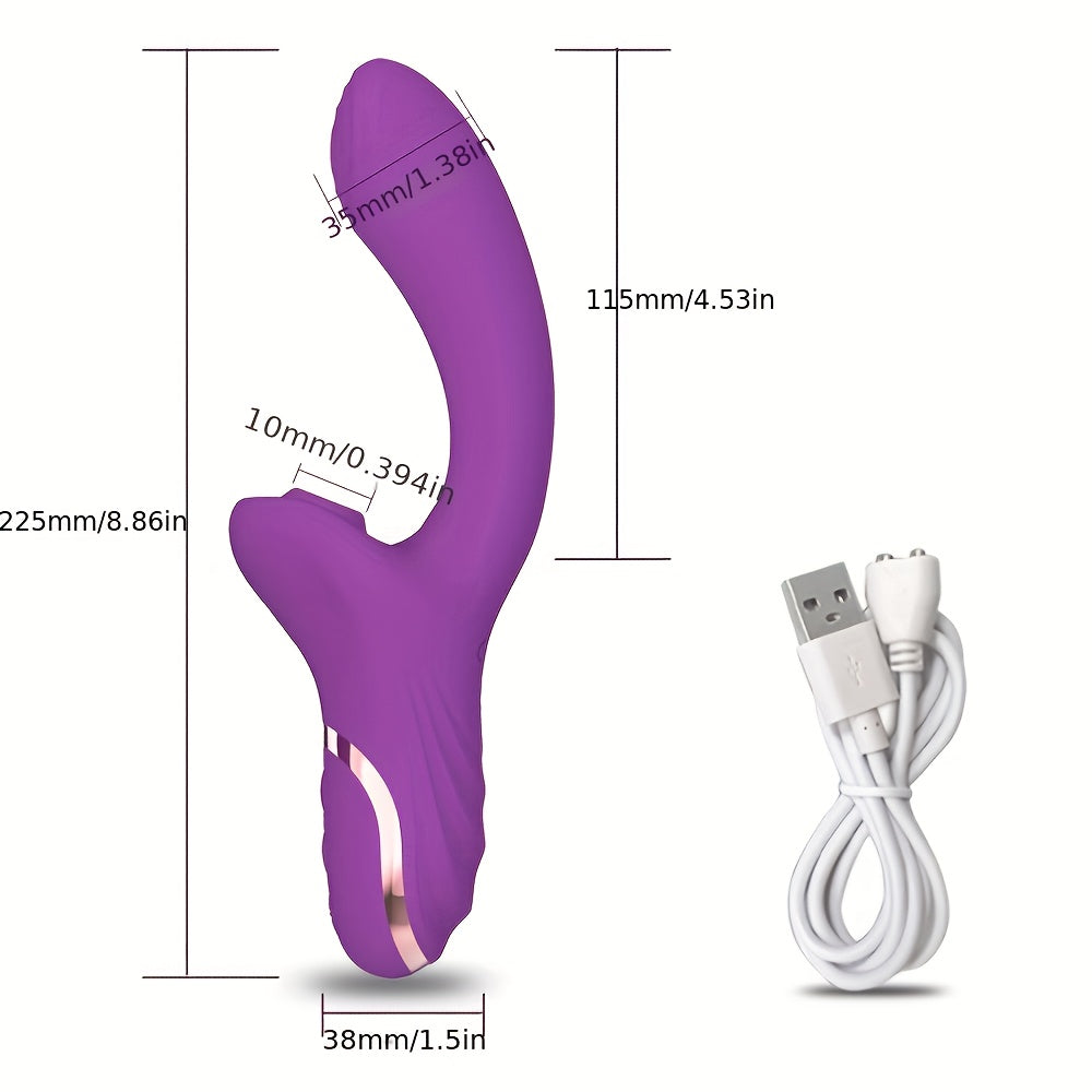 Indulge in Ultimate Pleasure with our Rechargeable Rabbit Vibrator - 7 Vibration Modes & Waterproof!