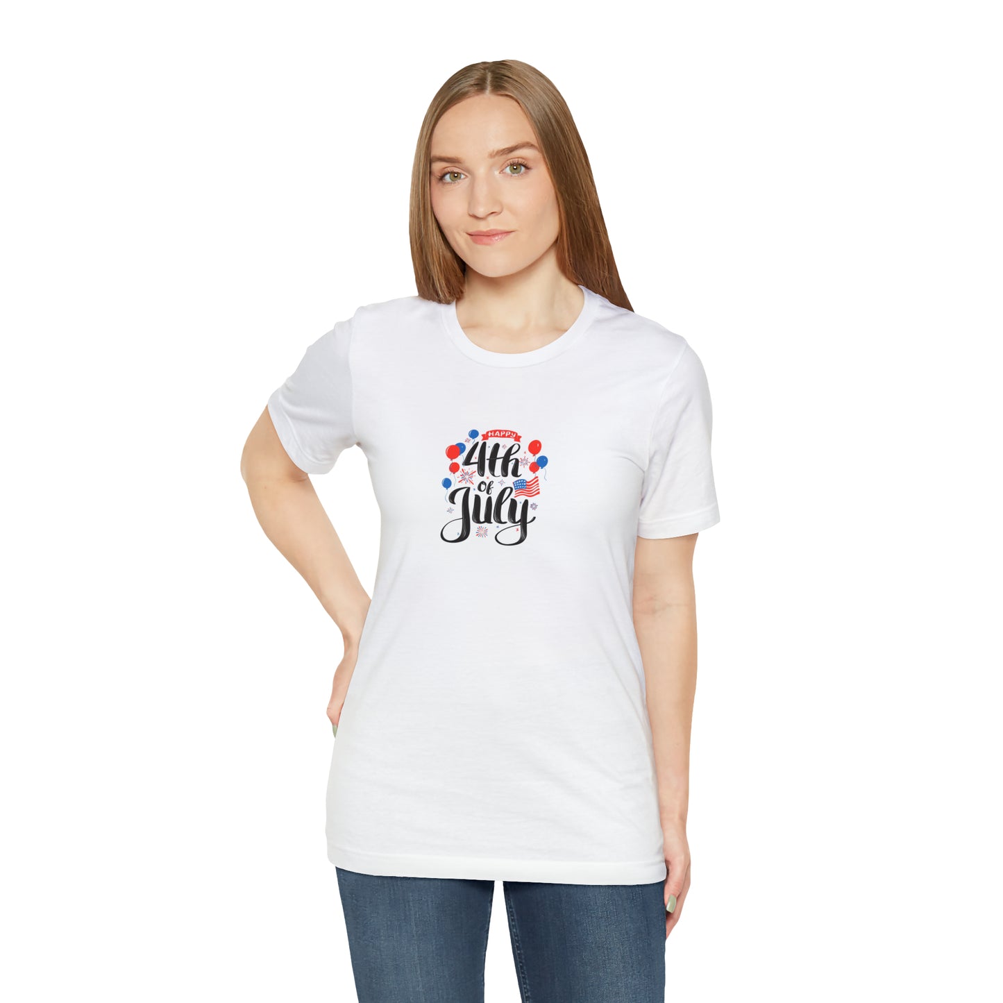 Camiseta de manga corta de punto unisex