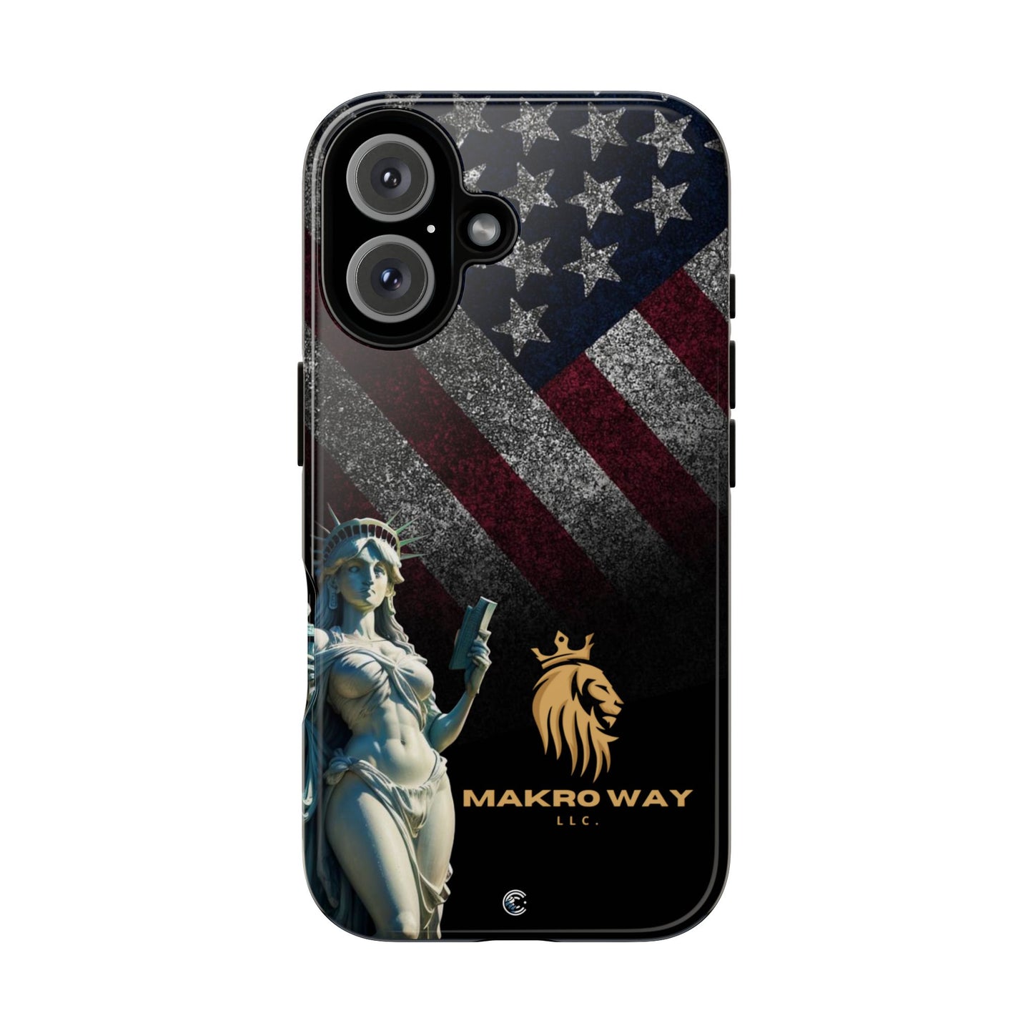 Patriotic Phone Case - Tough Cases, Custom Phone Covers, Unique Gifts, American Flag Design, Gift for Men and Women, Protective Case