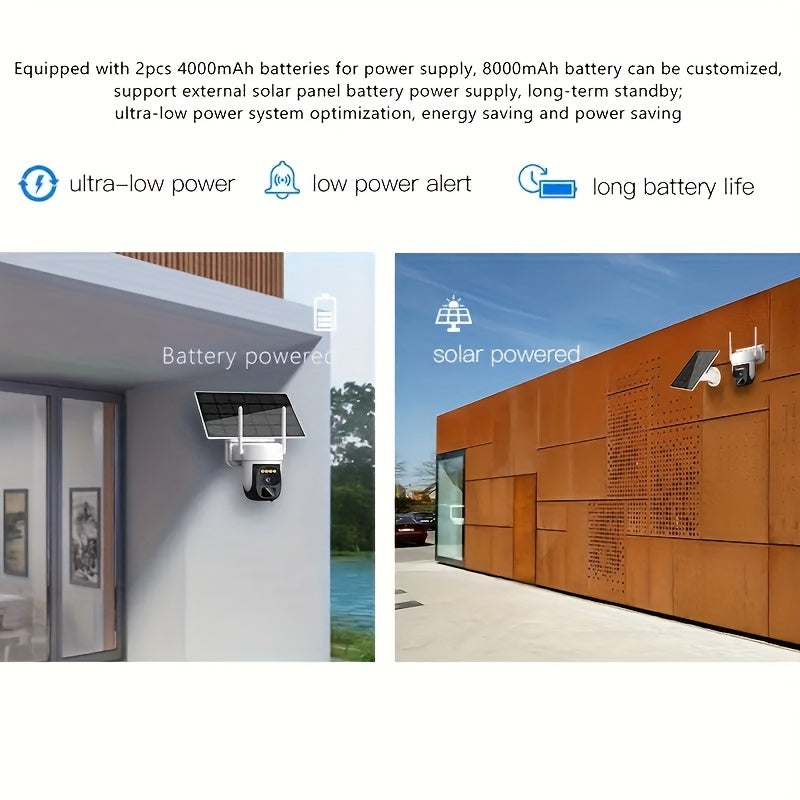 Protect Your Home with Our 5MP Solar Wireless Security Camera - Limited Time Offer!