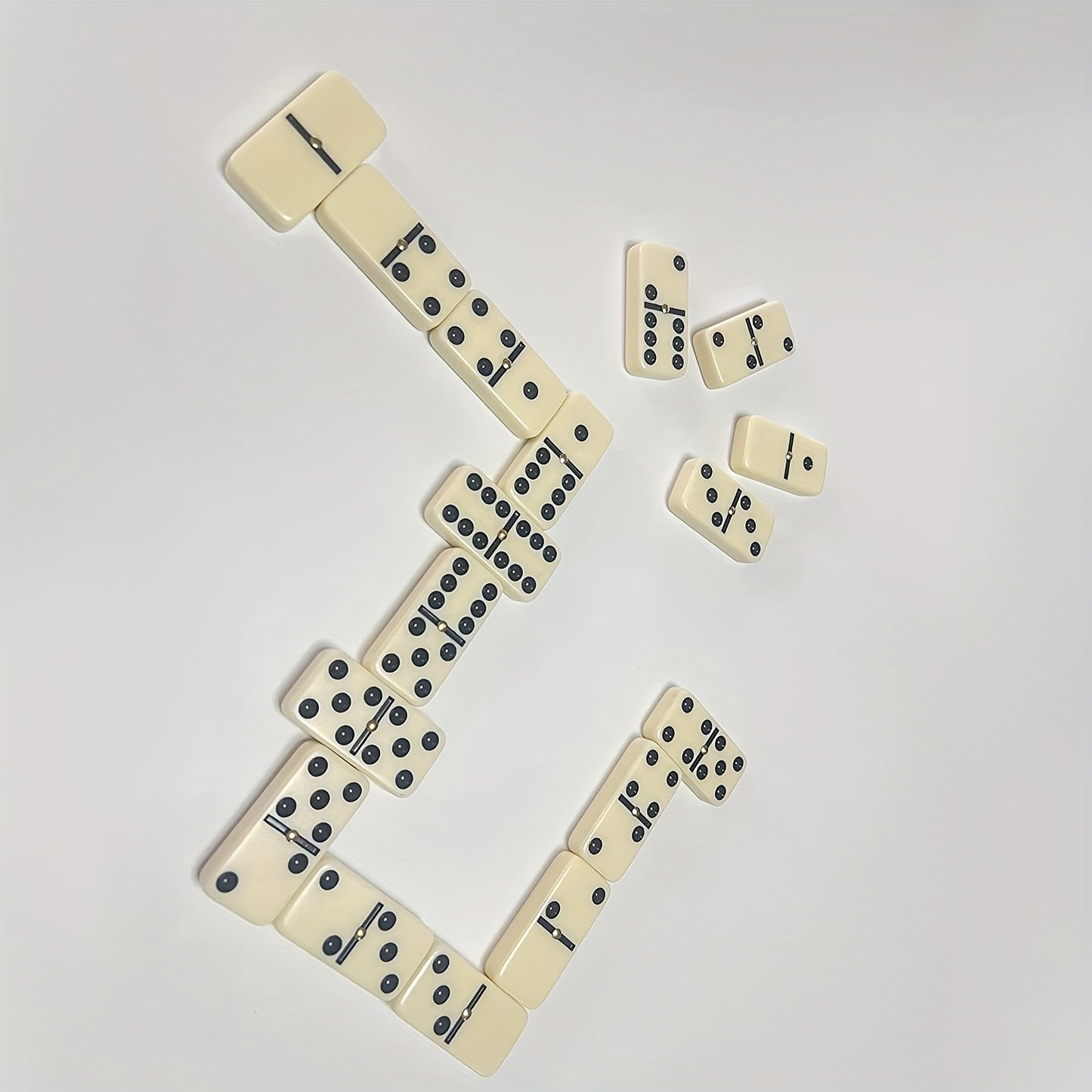 Juego De Dominó Para Adultos De 28 Uds., Juego De Mesa Clásico, Juego Doble De Seis, Juego Familiar, Juego De Dominó Doble De 6 Fichas Con Spinner En Caja De Madera Natural