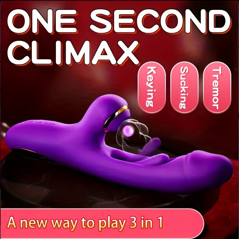 Indulge in Ultimate Pleasure with our Rechargeable Rabbit Vibrator - 7 Vibration Modes & Waterproof!