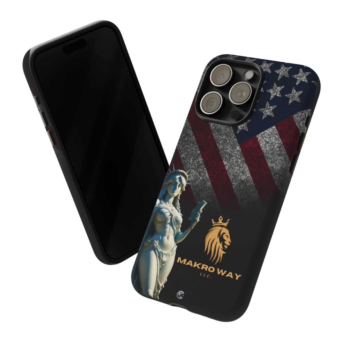 Patriotic Phone Case - Tough Cases, Custom Phone Covers, Unique Gifts, American Flag Design, Gift for Men and Women, Protective Case