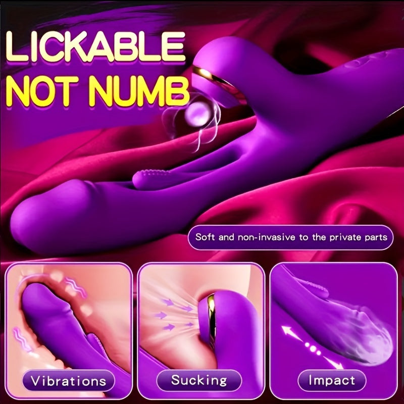 Indulge in Ultimate Pleasure with our Rechargeable Rabbit Vibrator - 7 Vibration Modes & Waterproof!