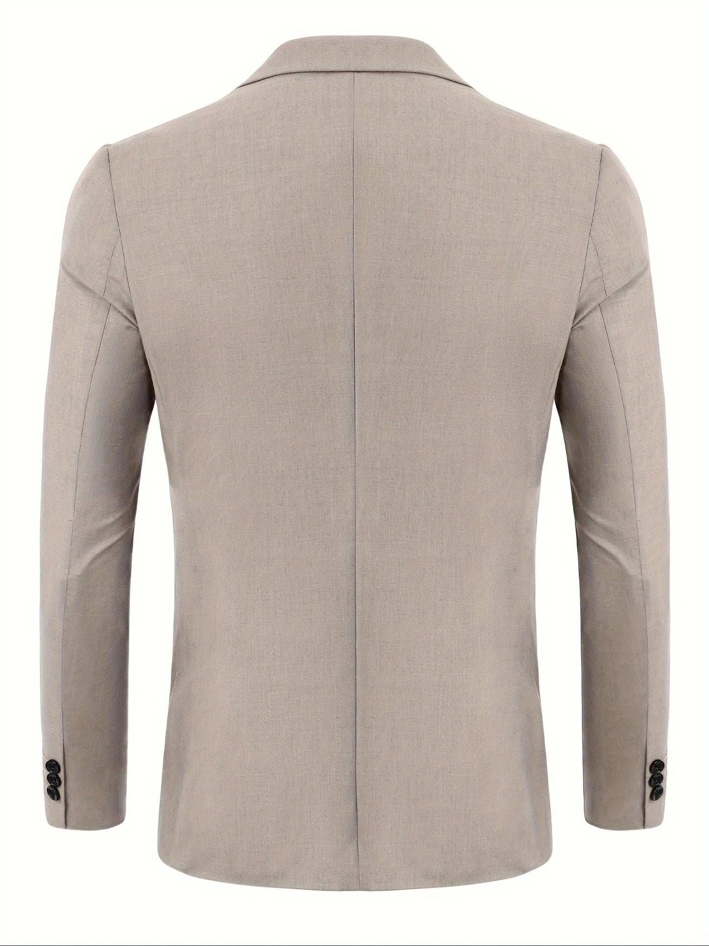 Chaqueta deportiva casual de hombre, ligera y elegante, con dos botones para negocios