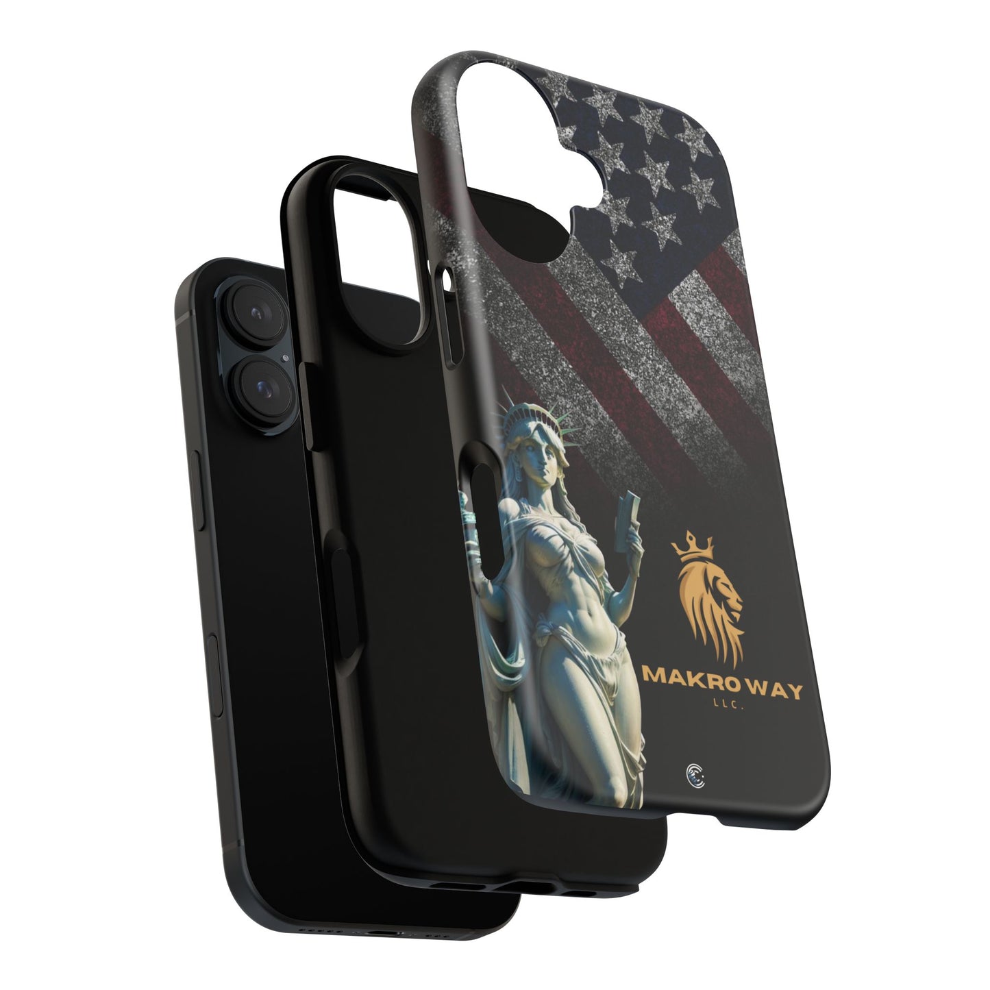 Patriotic Phone Case - Tough Cases, Custom Phone Covers, Unique Gifts, American Flag Design, Gift for Men and Women, Protective Case