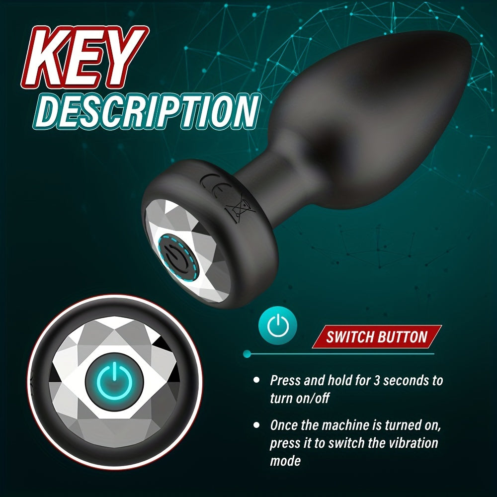 Upgrade Your Pleasure Game with Our Rechargeable Wireless Anal Plug - Perfect for Couples!