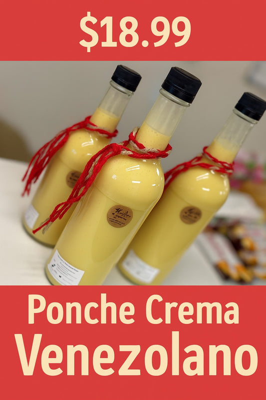 ponche crema venezolano Orgánico gluten free