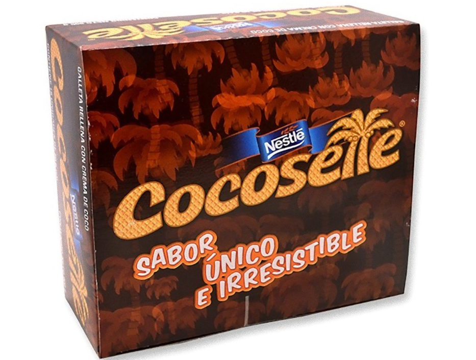 Cocosette, galleta de oblea rellena con crema de coco, (paquete de 0.74 - 1.76 oz. cada una) - 37 oz