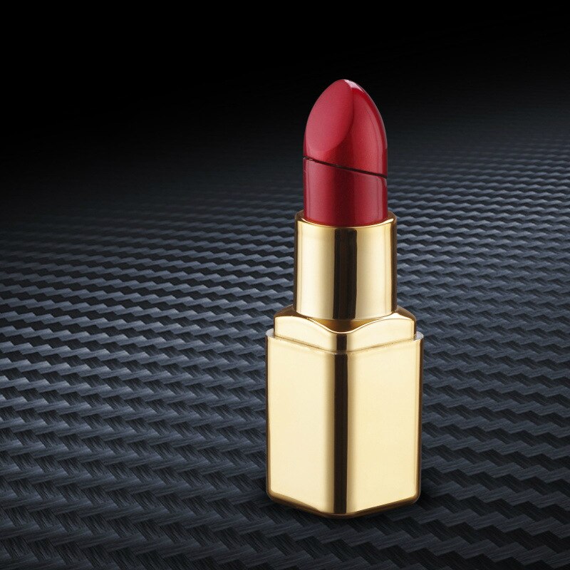 Girls Lipstick Pendant Lighter Portable Inflatable Metal Open Fmale Encendedores Cigar Smoking Isqueiro Gadgets for Women