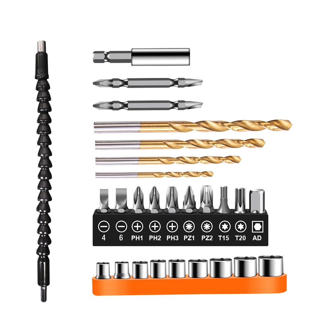 16.8V Electric Drill Electric Screwdriver Tool Electric Driver Wholesale Micro Multifunctional Household Lithium Electric Drill