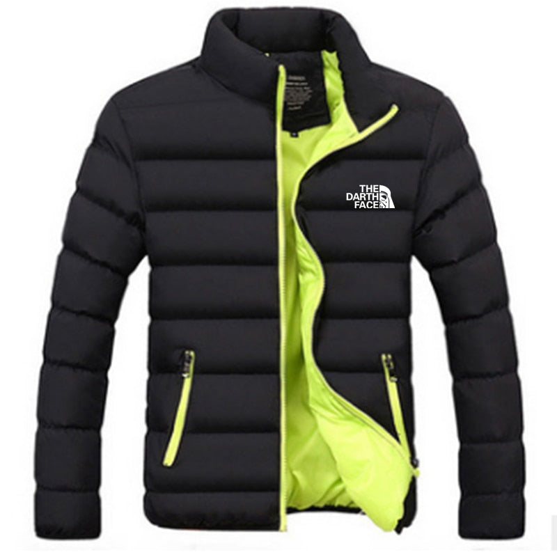2023 Men's Fashion Autumn/Winter Jacket Men's Collar Parker Men's Jacket Zipper Filled Men's Jacket