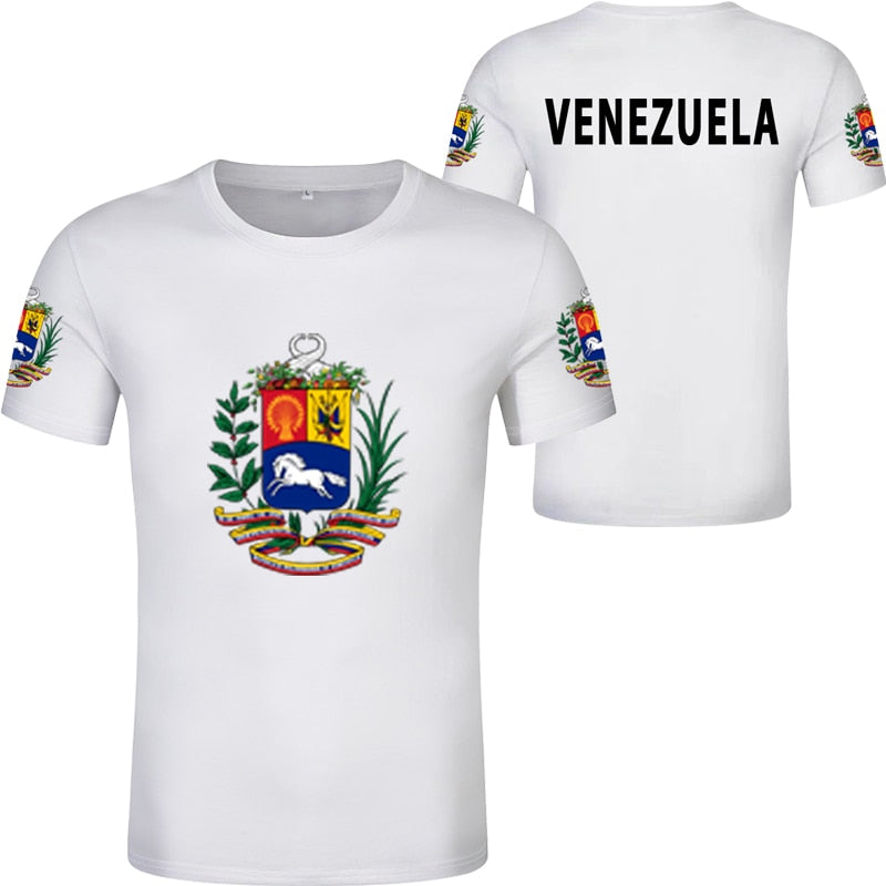 Venezuela Halloween Exclusive T-shirt Venezuela Flag T-Shirt Oversized T Shirt Short Sleeve Tee Casual Fashion Streetwear Blouse