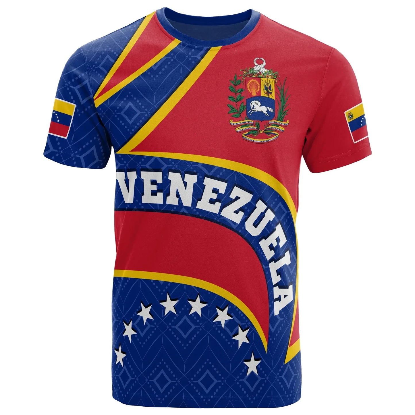 Venezuela Halloween Exclusive T-shirt Venezuela Flag T-Shirt Oversized T Shirt Short Sleeve Tee Casual Fashion Streetwear Blouse