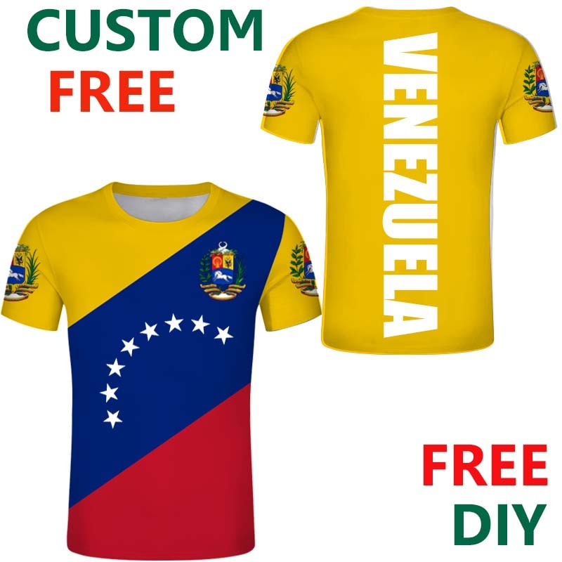 Venezuela Halloween Exclusive T-shirt Venezuela Flag T-Shirt Oversized T Shirt Short Sleeve Tee Casual Fashion Streetwear Blouse