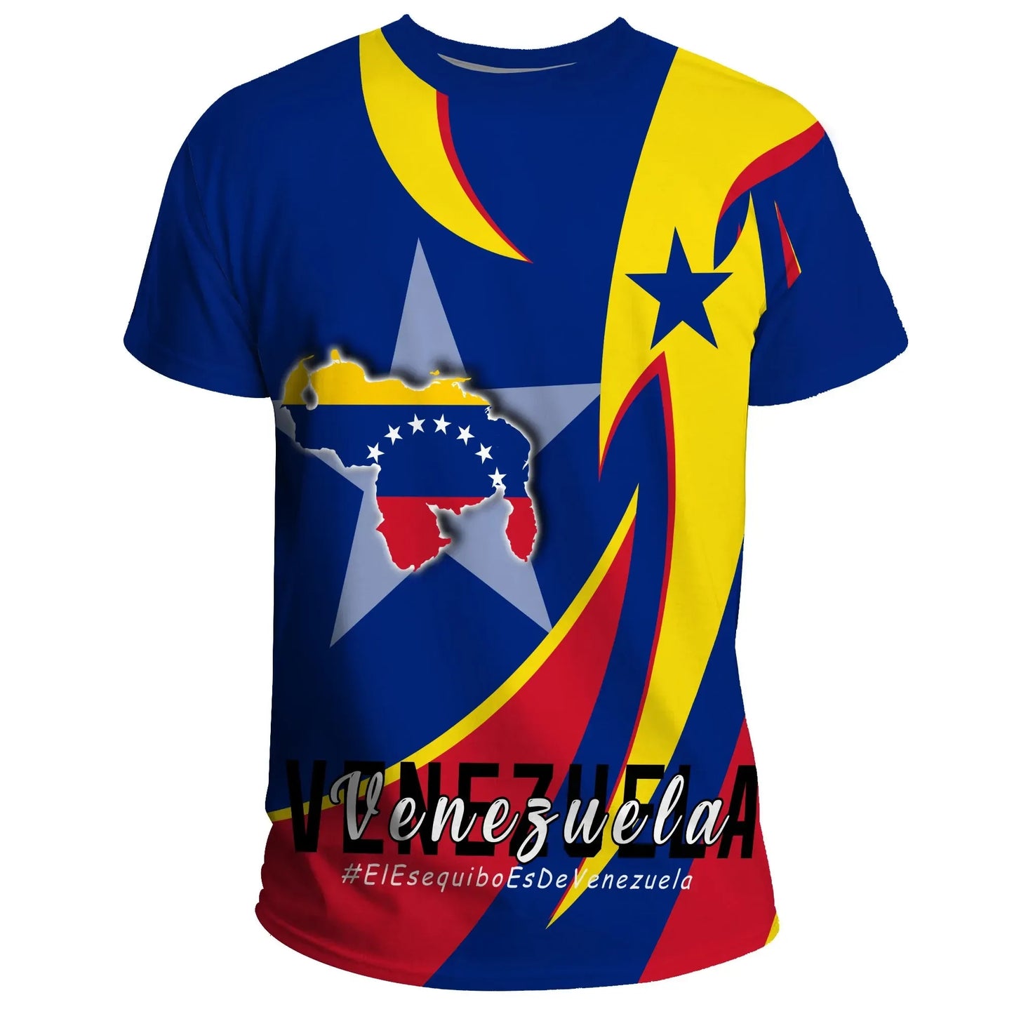 Venezuela Halloween Exclusive T-shirt Venezuela Flag T-Shirt Oversized T Shirt Short Sleeve Tee Casual Fashion Streetwear Blouse