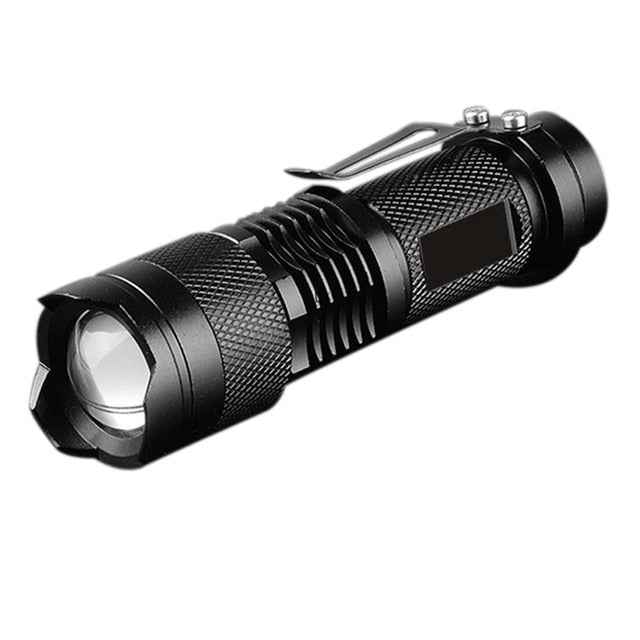 Powerful Tactical LED Flashlight Set Q5 T-6 Zoomable Portable Linternas LED Outdoor Waterproof Torch Light For Camping
