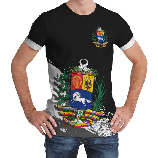 Venezuela Halloween Exclusive T-shirt Venezuela Flag T-Shirt Oversized T Shirt Short Sleeve Tee Casual Fashion Streetwear Blouse