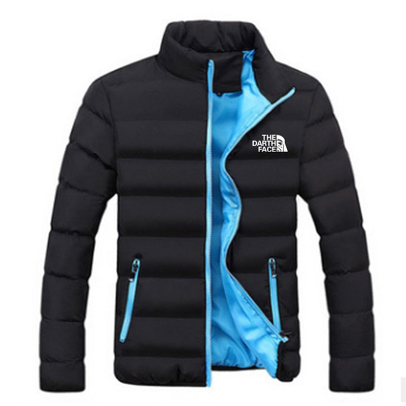2023 Men's Fashion Autumn/Winter Jacket Men's Collar Parker Men's Jacket Zipper Filled Men's Jacket