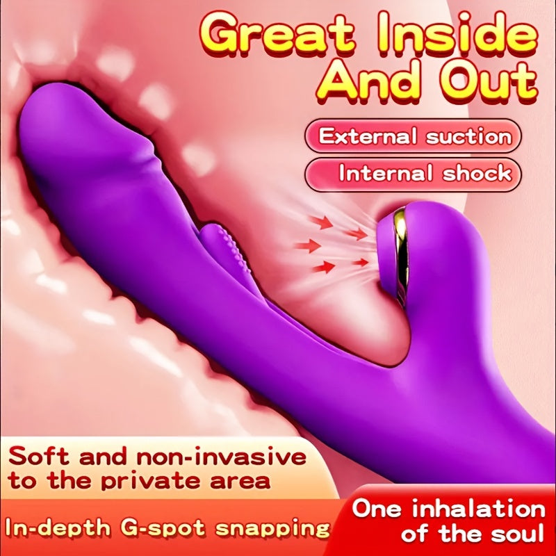 Indulge in Ultimate Pleasure with our Rechargeable Rabbit Vibrator - 7 Vibration Modes & Waterproof!