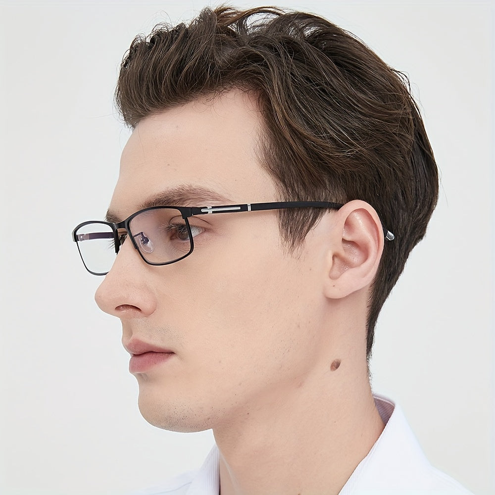 1pc Gafas Progresivas Multifocales Inteligentes Para Hombres Con Fotoquímica, Gafas Unisex TR90 Para Ordenador Con Zoom Automático
