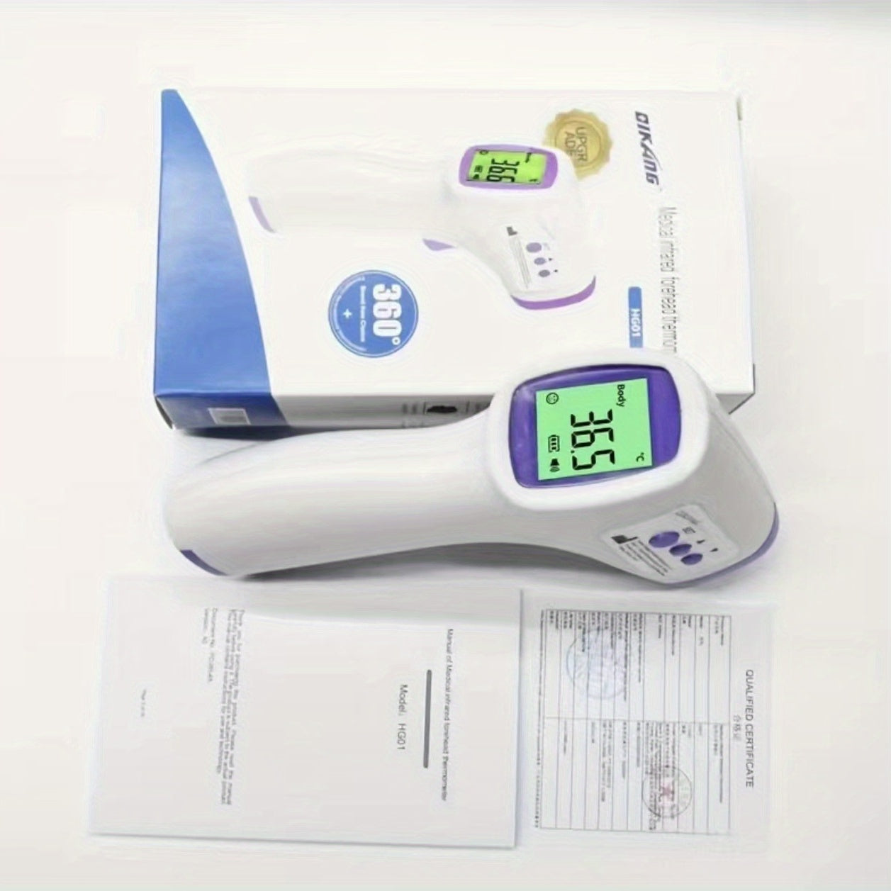 Stay Healthy with Our Non-Contact Digital Thermometer - Perfect for All Ages!