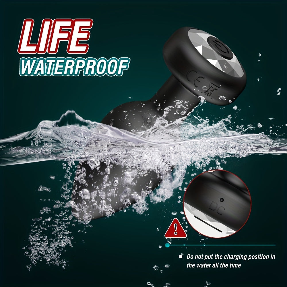 Upgrade Your Pleasure Game with Our Rechargeable Wireless Anal Plug - Perfect for Couples!