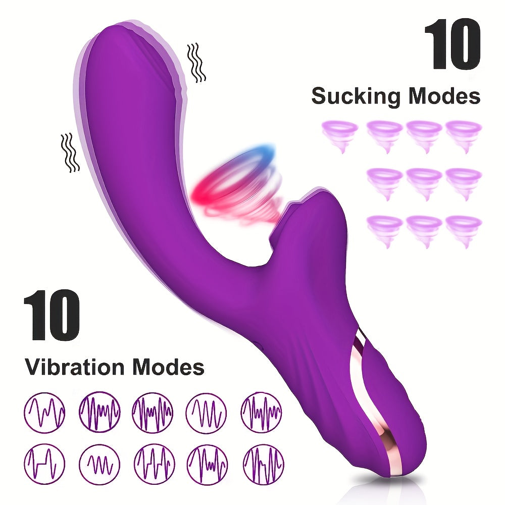 Indulge in Ultimate Pleasure with our Rechargeable Rabbit Vibrator - 7 Vibration Modes & Waterproof!