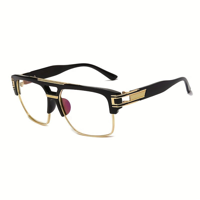 1pc Gafas De Sol De Gran Marco Para Pesca Y Conducción Al Aire Libre Para Hombres