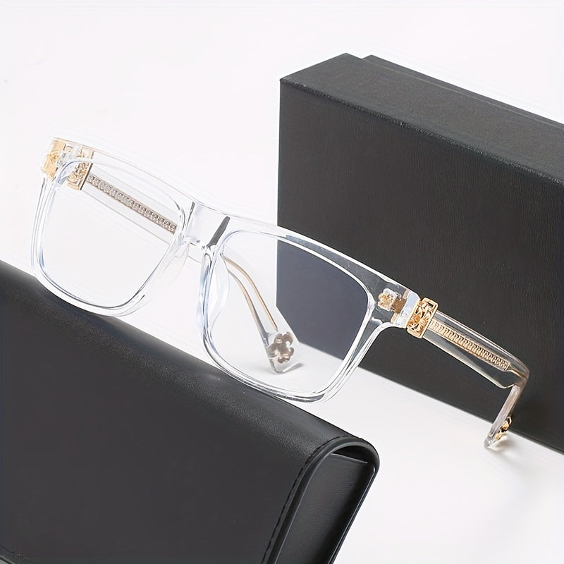 Gafas de montura cuadrada TR90 de moda, para computadora y teléfono móvil para hombres y mujeres