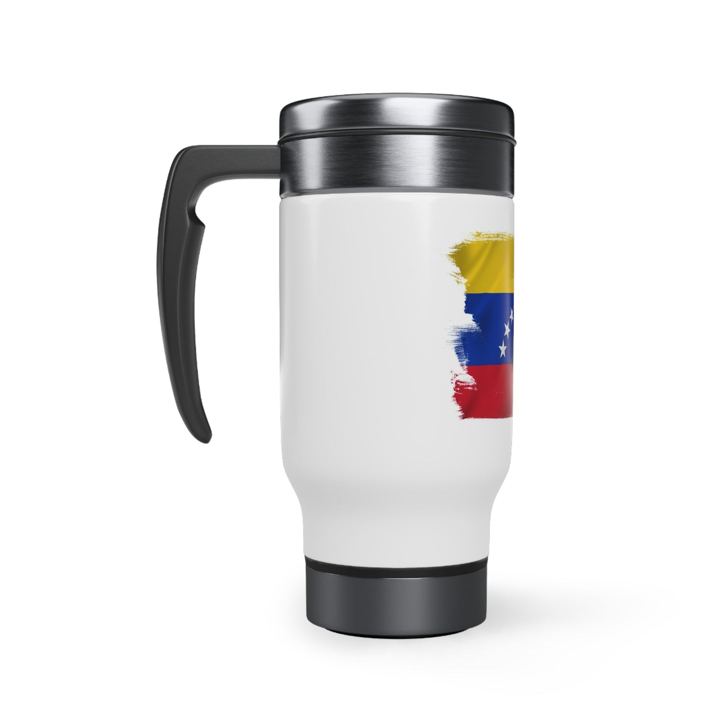 Stainless Steel Travel Mug with Handle, 14oz